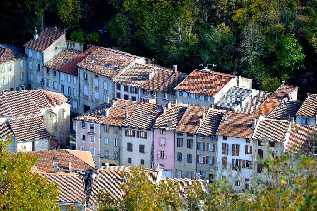Vue de Lavelanet, Ariège