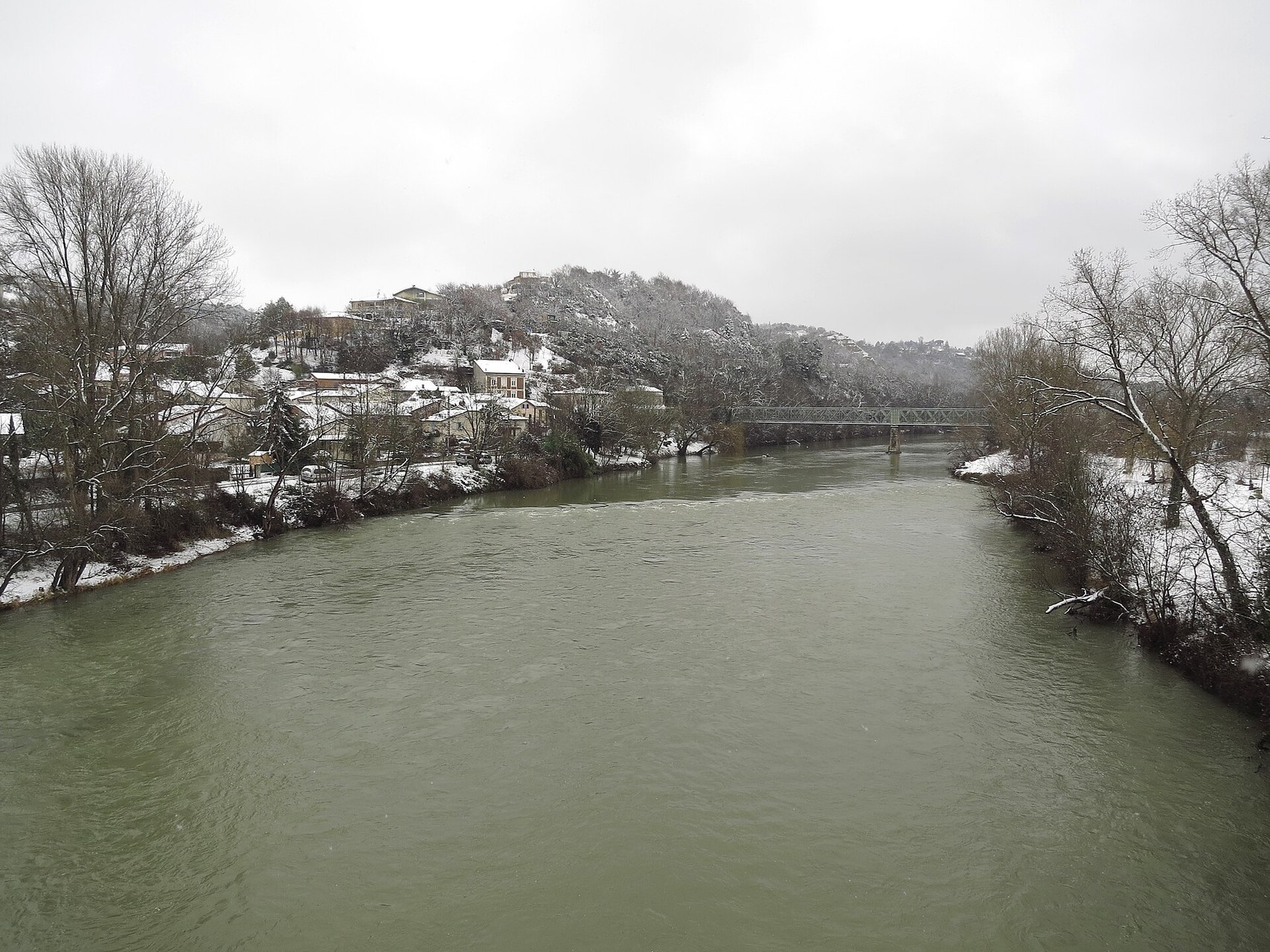 Vue de Lacroix-Falgarde.