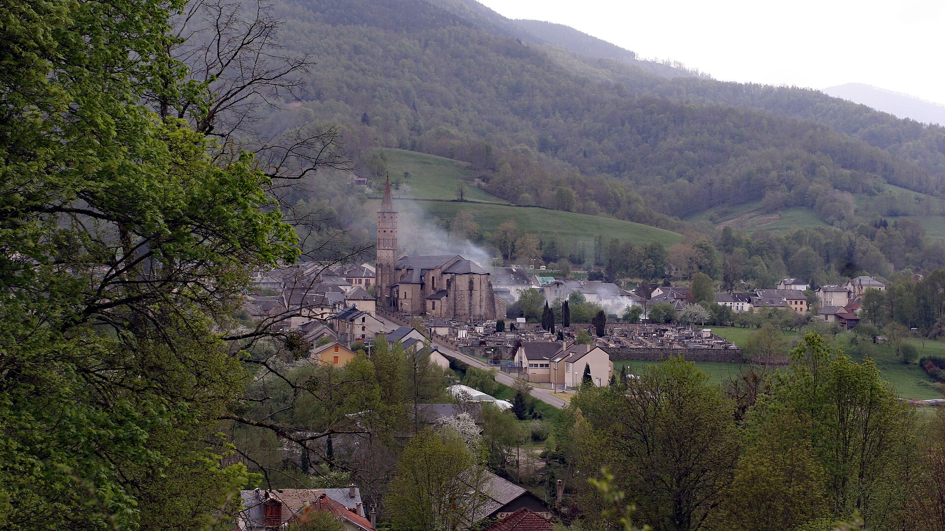 Vue de Massat.